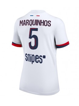 Paris Saint-Germain Marquinhos #5 Auswärtstrikot für Frauen 2025-26 Kurzarm